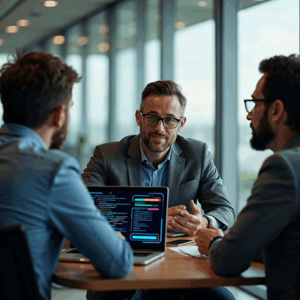 Specialist analyseert kwetsbaarheden in code tijdens pentest